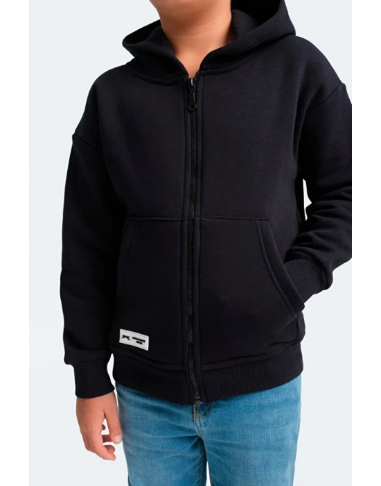 Slazenger Lekan ST24WC007-400 Lacivert Eşofman Üst Taş