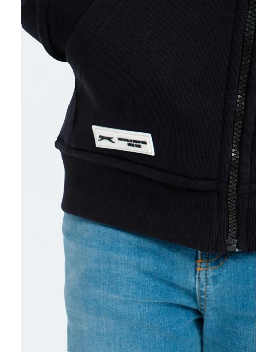 Slazenger Lekan ST24WC007-400 Lacivert Eşofman Üst Taş