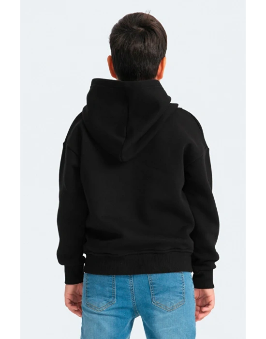 Slazenger Lekan ST24WC007-500 Eşofman Üst Siyah