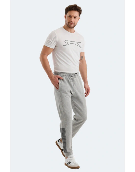 Slazenger Philo ST22PE221-200 Gri Eşofman Alt