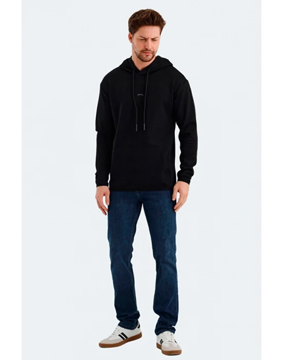Slazenger Vadımır ST24WE058-500 Siyah Sweatshirt