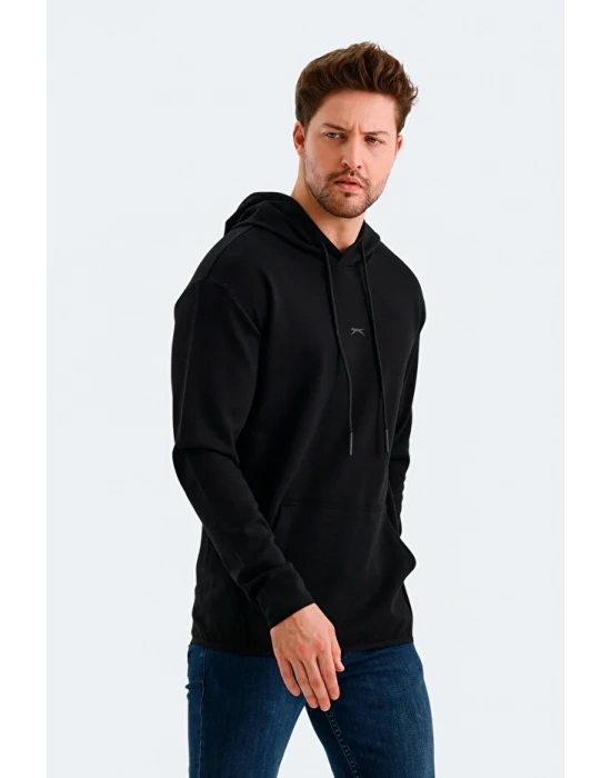 Slazenger Vadımır ST24WE058-500 Siyah Sweatshirt