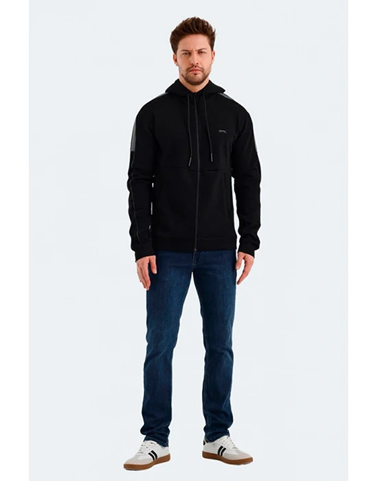 Slazenger Valerya ST24WE055-500 Siyah Sweatshirt