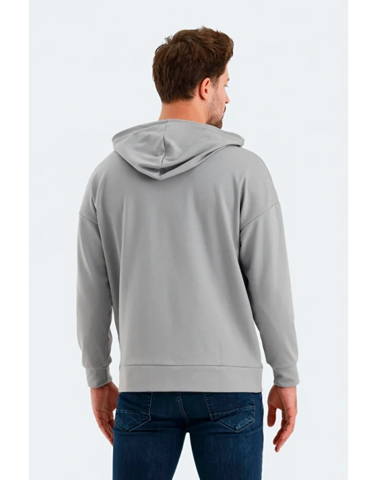 Slazenger Valter ST24WE049-200 Gri Sweatshirt