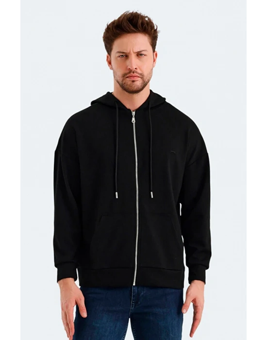 Slazenger Valter ST24WE049-500 Siyah Sweatshirt