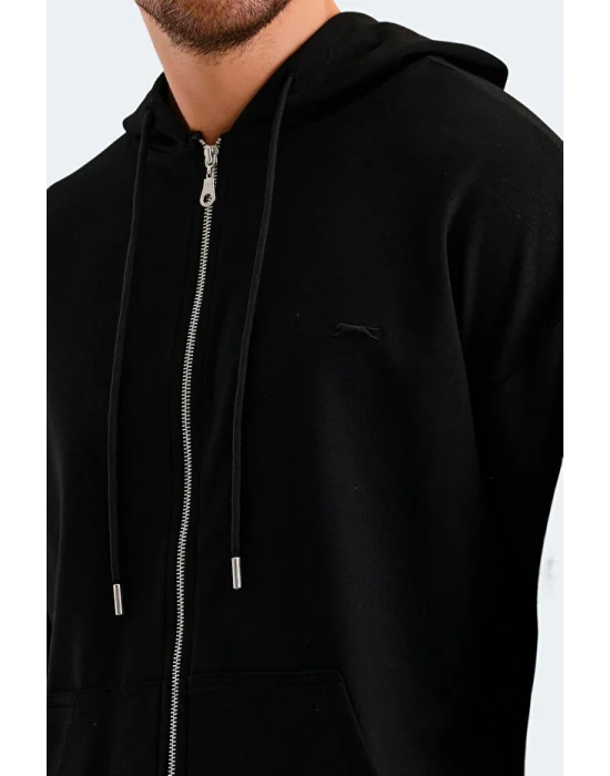 Slazenger Valter ST24WE049-500 Siyah Sweatshirt