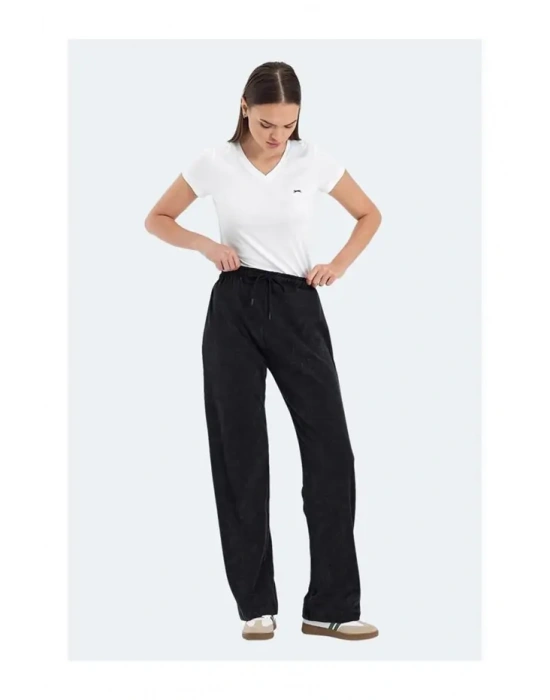 Slazenger Vespera ST24PK018-500 Siyah Eşofman Alt