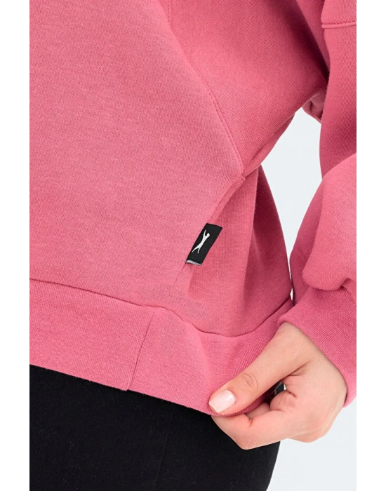 Slazenger Via ST24WK012-677 Gül Sweatshirt