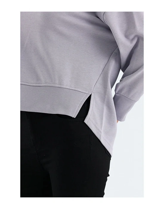 Slazenger Vital ST24WK025-680 Lila Sweatshirt