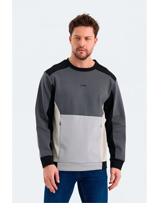 Slazenger Vitali ST24WE054-500 Siyah Sweatshirt