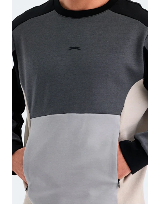 Slazenger Vitali ST24WE054-500 Siyah Sweatshirt