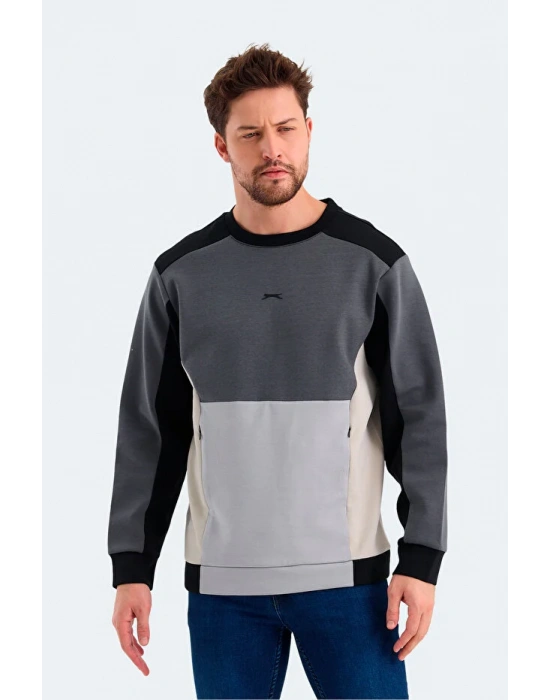 Slazenger Vitali ST24WE054-500 Siyah Sweatshirt