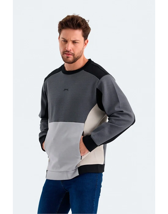 Slazenger Vitali ST24WE054-500 Siyah Sweatshirt