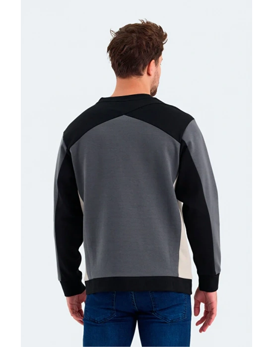 Slazenger Vitali ST24WE054-500 Siyah Sweatshirt