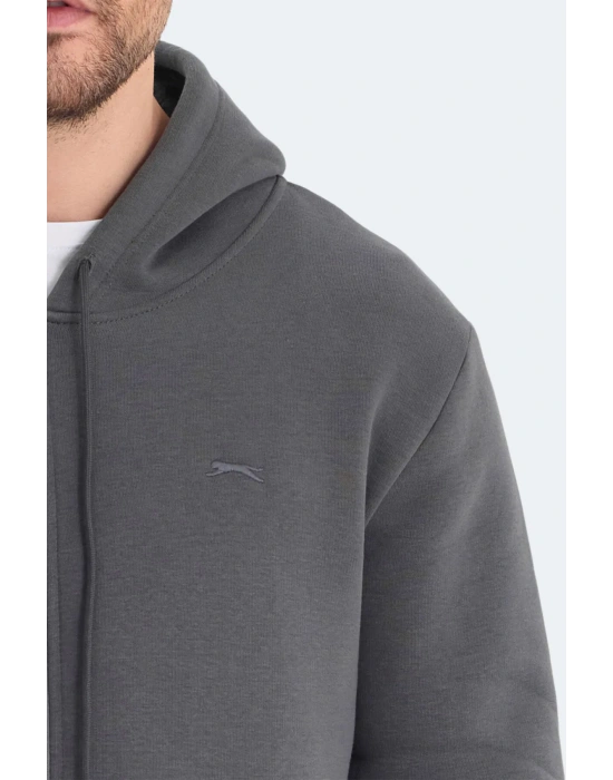 Slazenger Vonda ST24WE045-230 Füme Kapşonlu Üst