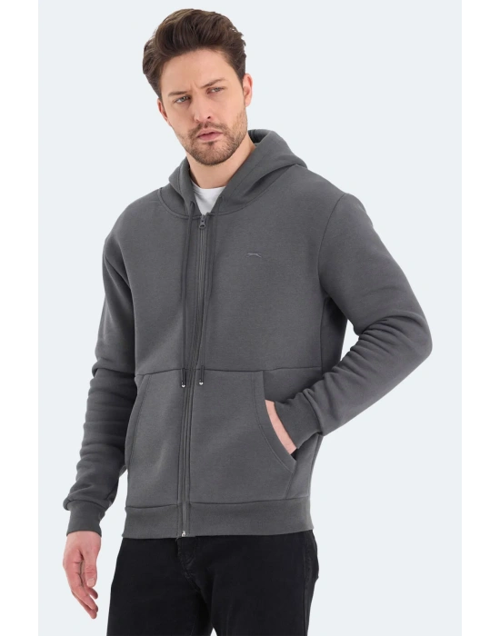 Slazenger Vonda ST24WE045-230 Füme Kapşonlu Üst