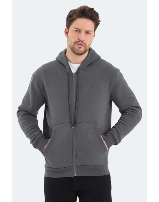 Slazenger Vonda ST24WE045-230 Füme Kapşonlu Üst