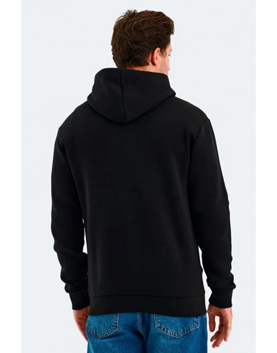 Slazenger Vonda ST24WE045-500 Siyah Kapşonlu Üst