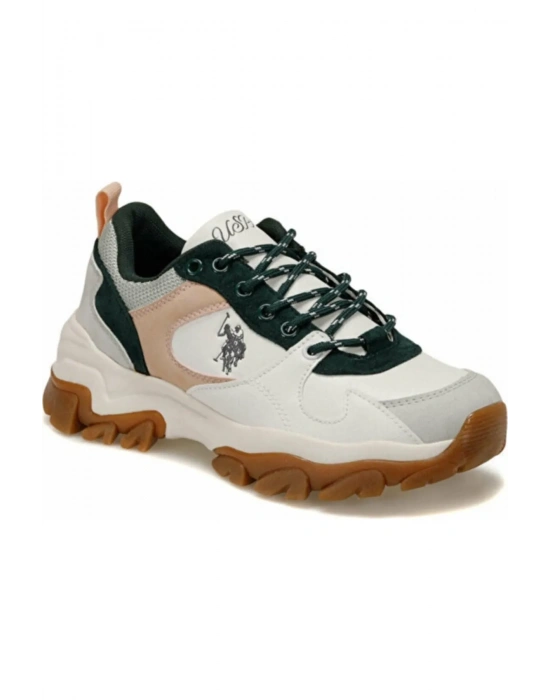 U.S Polo Assn. Tracky 5FX Beyaz/Yeşil