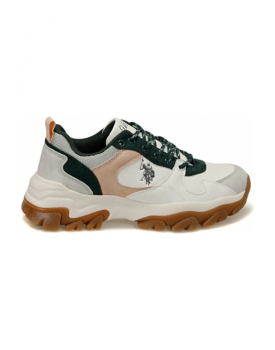 U.S Polo Assn. Tracky 5FX Beyaz/Yeşil