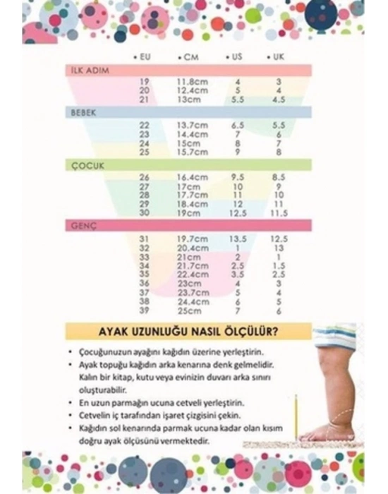 Vicco Oyo Beyaz Sneaker (19-21)