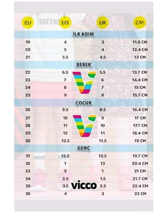 Vicco Pablo Bot Lacivert (31-35)