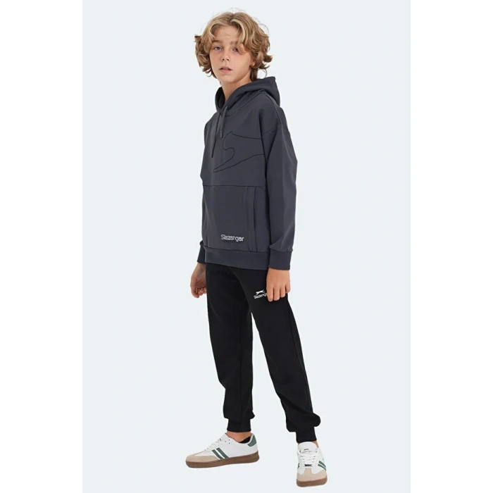 Slazenger Link ST24WC005-230 Sweat Füme