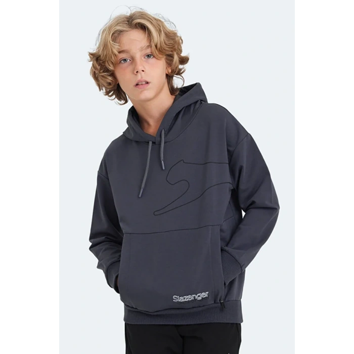 Slazenger Link ST24WC005-230 Sweat Füme