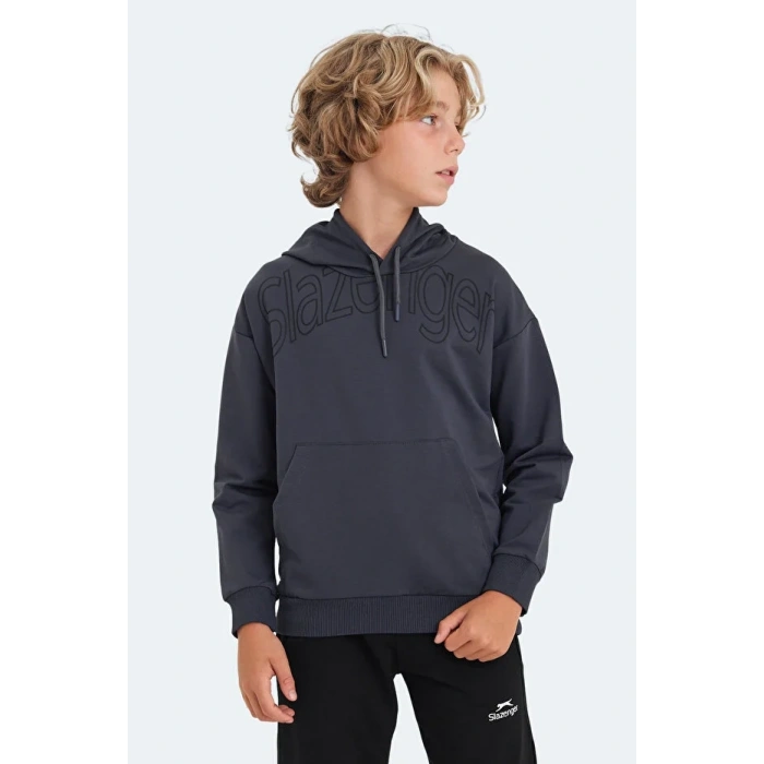 Slazenger LETTO ST24WC004-230 Sweat Füme