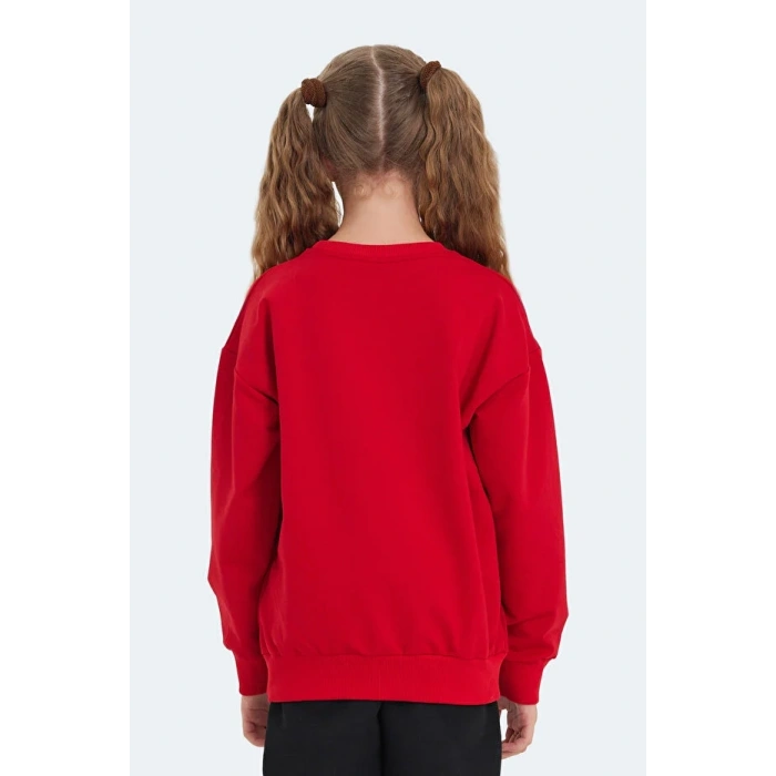 Slazenger LAST ST24WC002-600 Sweat Kırmızı
