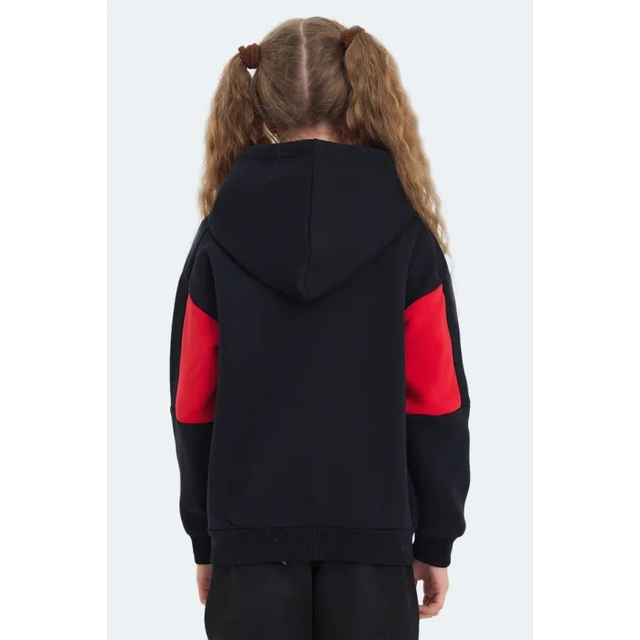 Slazenger Layne ST24WC006-407 Sweatshirt Laci Kırmızı