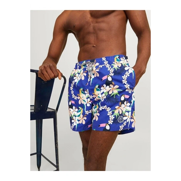 Jack & Jones JPSTMAUI AOP Deniz Şortu Laci