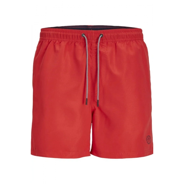 Jack & Jones JPSTMAUI SOLID Deniz Şortu Kırmızı