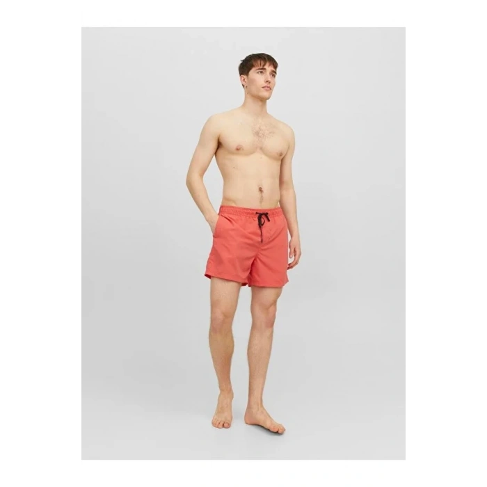 Jack & Jones JPSTMAUI SOLID Deniz Şortu Turuncu