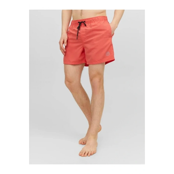 Jack & Jones JPSTMAUI SOLID Deniz Şortu Turuncu
