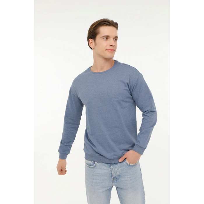 KINETIX MR RJN90 BASIC SW 4FX Sweat Mavi