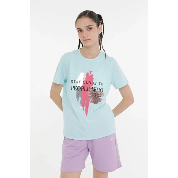 KİNETİX WL Layla 11FN17 T-Shirt Mint