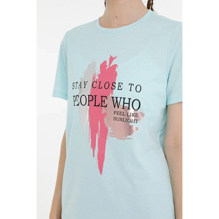 KİNETİX WL Layla 11FN17 T-Shirt Mint