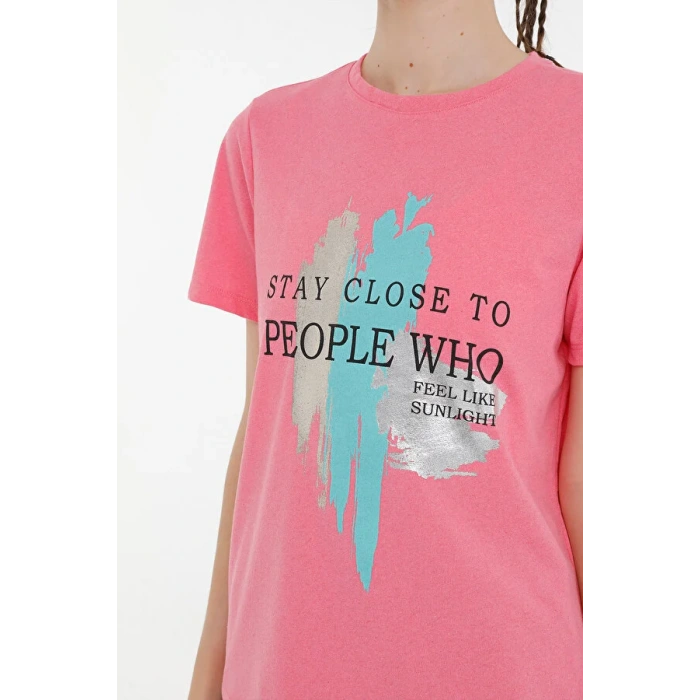 KİNETİX WL Layla 11FN17 T-Shirt Pembe