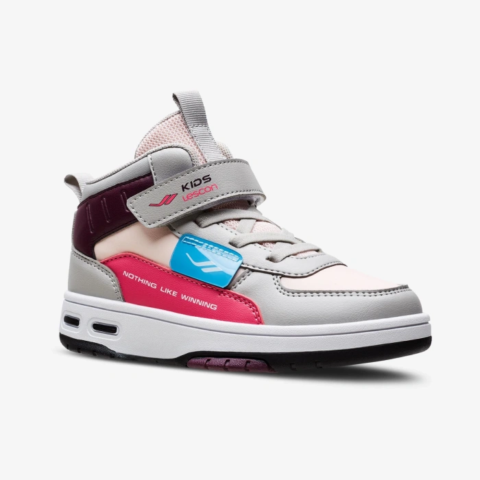 Lescon Samba Çocuk Spor Gri-Pmb-Mor (28-35)