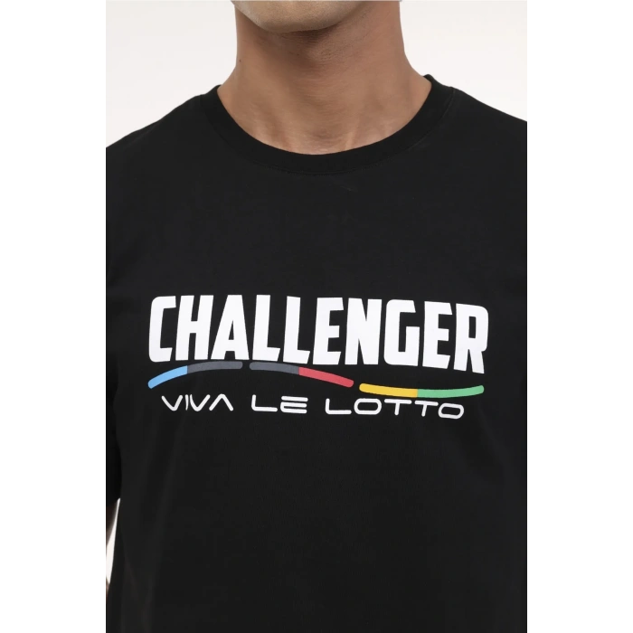 Lotto M-Lencer Tee 4FX T-Shirt Siyah