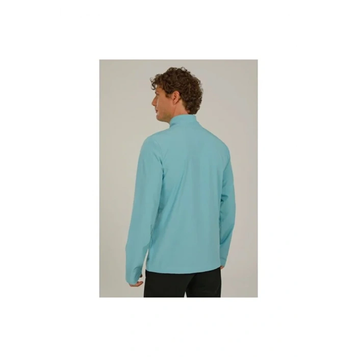 Lotto SN950 Dario Sports Fermuarlı Eşofman Üst Turquaz