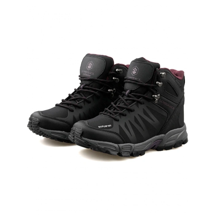 Lumberjack Andor Wmn Hi 5PR Siyah Mor (36-40)