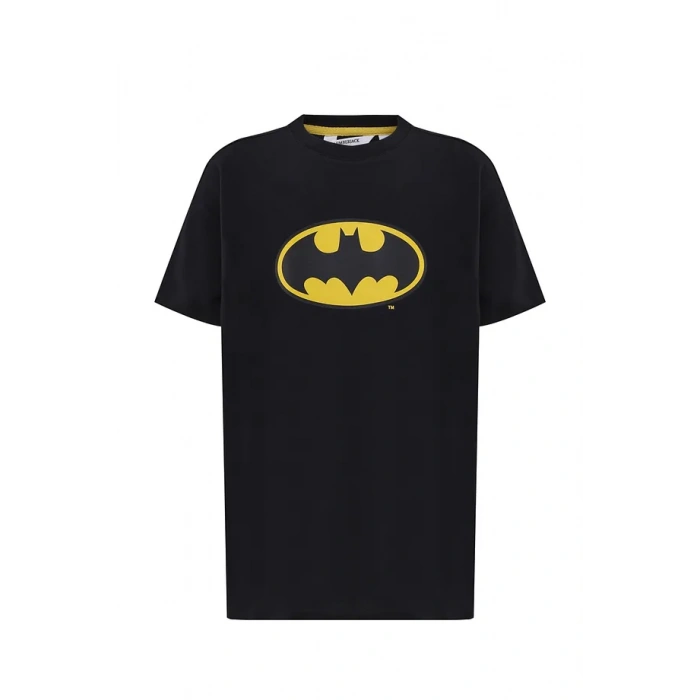 Lumberjack BL Batman 11GFB625 T-Shirt Siyah
