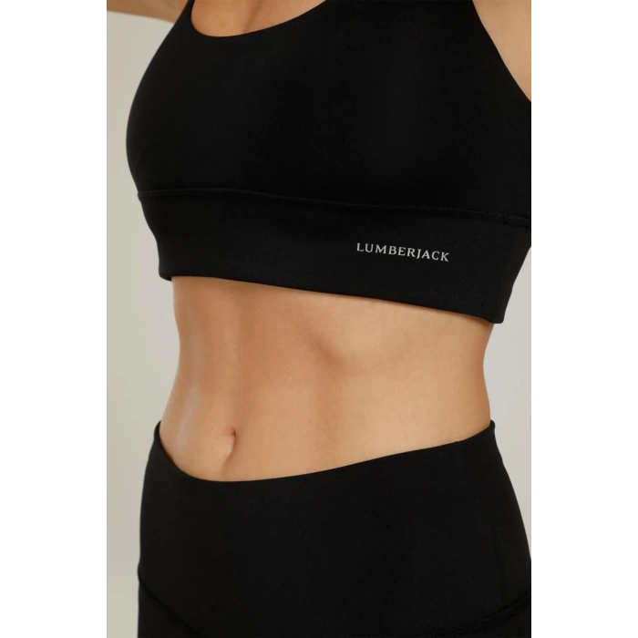 Lumberjack CT689 Sports Bra 2 Fx Siyah