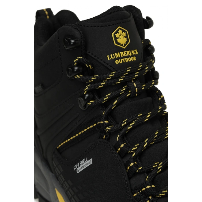 Lumberjack Flake Hi Siyah-Sarı (36-40)