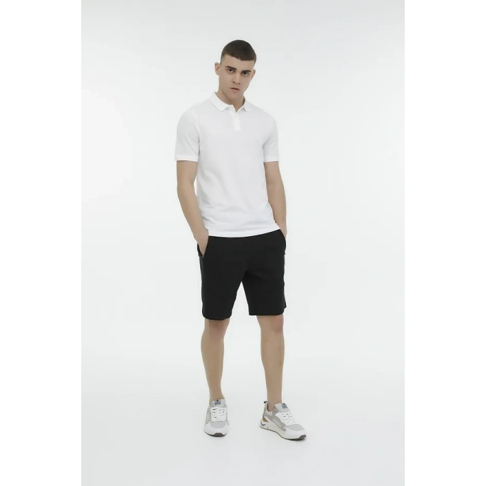 Lumberjack M-CT953 Basic 4FX T-Shirt Beyaz