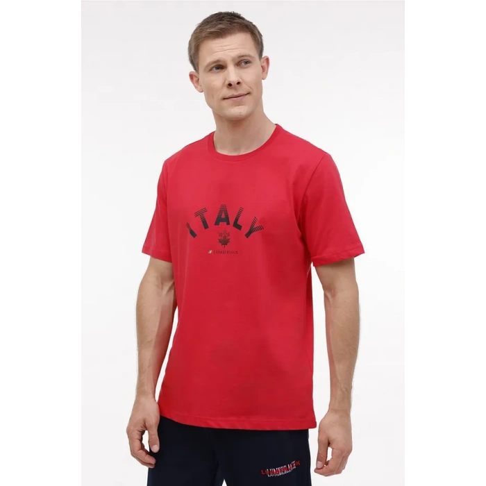 Lumberjack ML Austin 11SD1044 4PR T-Shirt Kırmızı