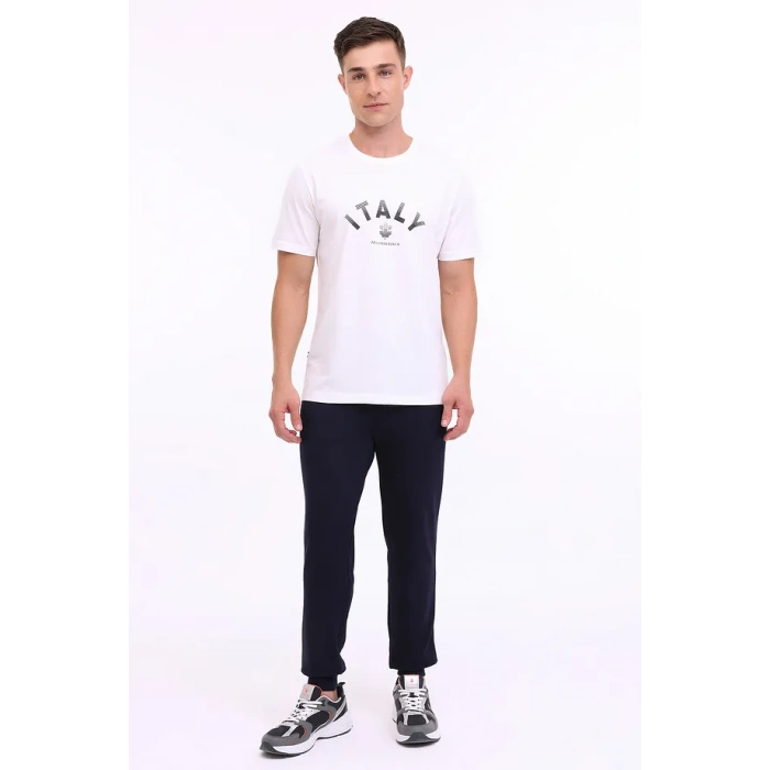 Lumberjack ML Austin 11SD1044 T-Shirt Beyaz