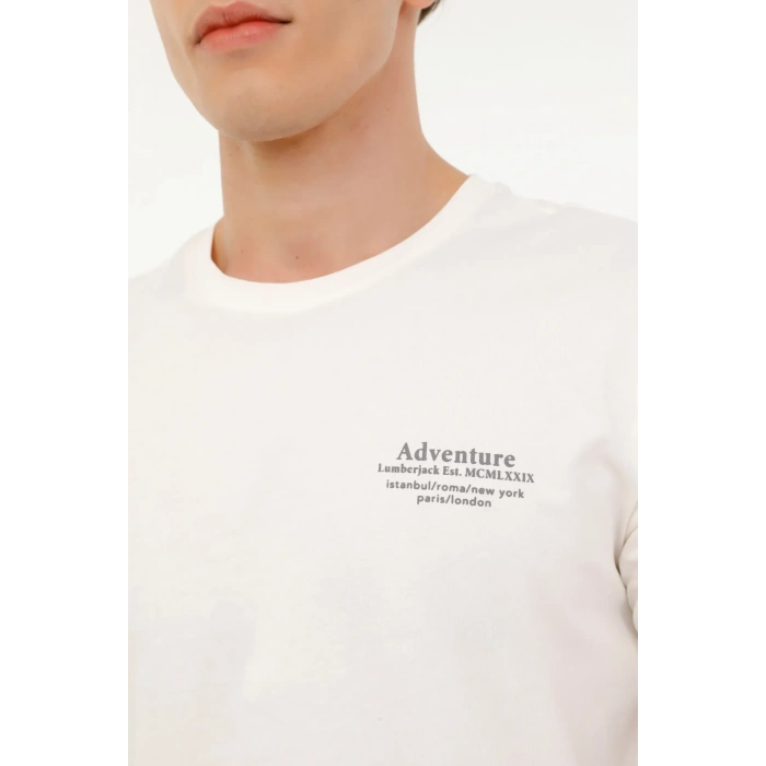 Lumberjack ML Connell 11URB1006 4 Fx Krem Beyaz